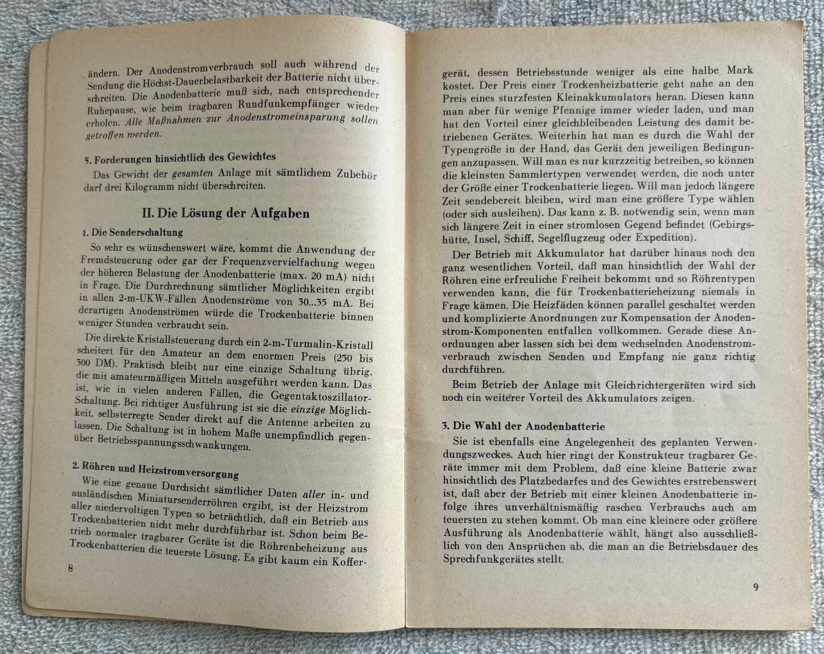 Radiocomunicazione: UKW-HAND-SPRECHFUNK-BAUBUCH – Usato da Ostermundigen venduto da wini63 8