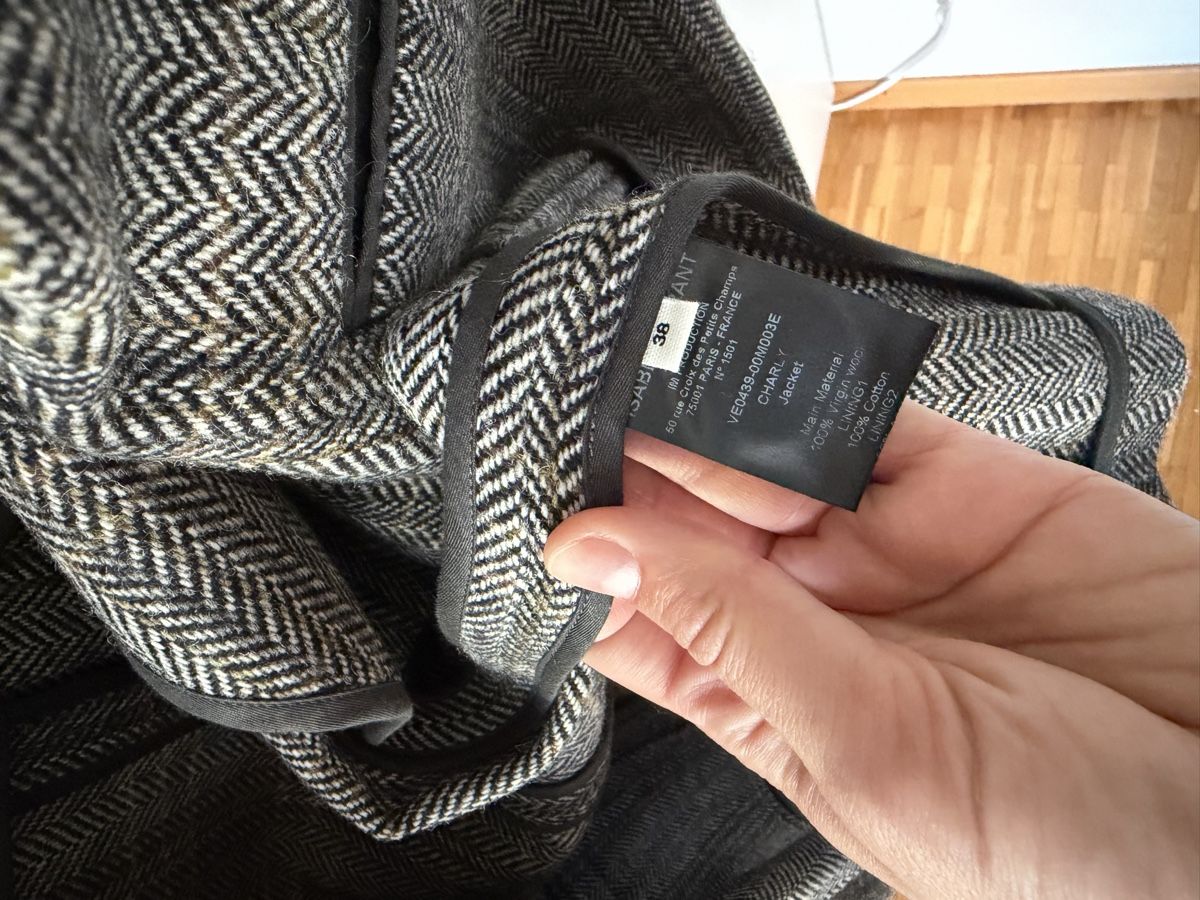 Isabel Marant Giacche: Isabel Marant wool blazer s.38 – Usato da Nyon venduto da dasha107 5