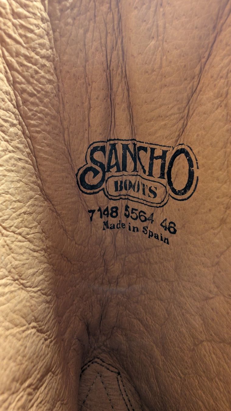 Sancho Abarca Scarpe da uomo: Sancho Boots Cowboystiefel Grösse 44 – Nuovo (secondo la descrizione) da Adelboden venduto da Markusandra 2