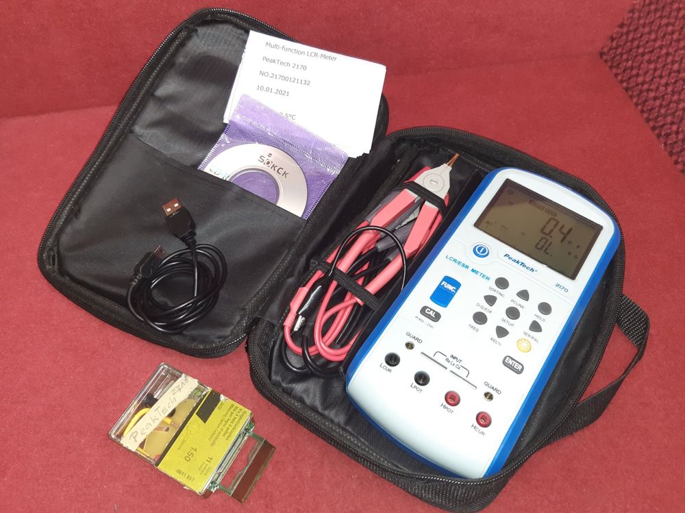 PEAKTECH 2170 LCR/ESRMeter, digital Kaufen auf Ricardo