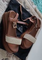 Marc Cain Platform Sandalen, Braun wie neu, 37