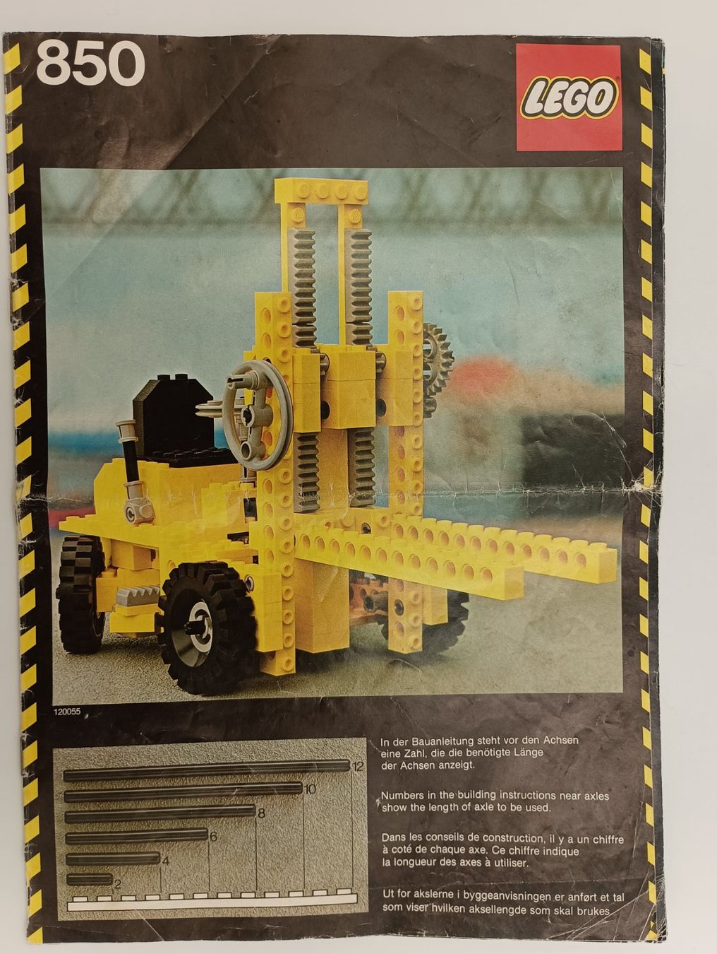 Lego Giocattoli: 850 Fork Lift – Usato da Bremgarten AG venduto da redstar69 2