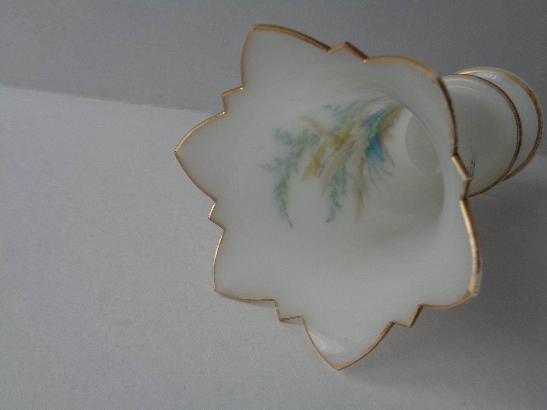 Vasi & Recipienti: Milchglas-Vase handbemalt - Vintage – Usato da Chur venduto da omonia 5