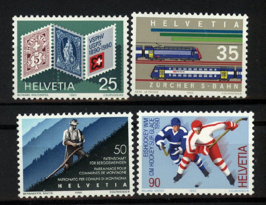 Tutti i francobolli: 1990, Sonderpostmarken I ** – Usato da Willisau venduto da Vollstempel