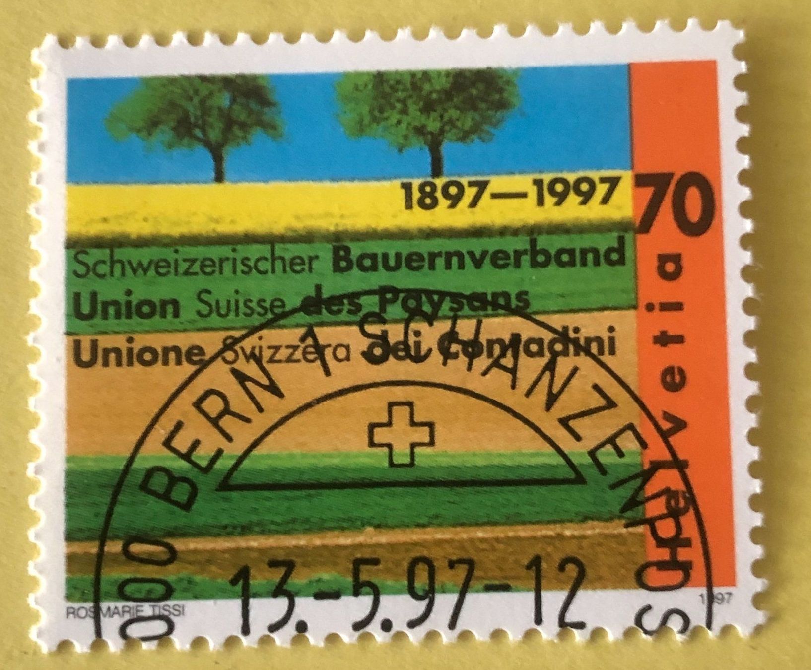 Tutti i francobolli: Nr.920 mit ETstempel Bern – Usato da Aarau venduto da Billa007