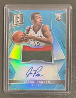 NBA Jabari Parker 2014 Spectra Rookie Patch Auto RPA /99