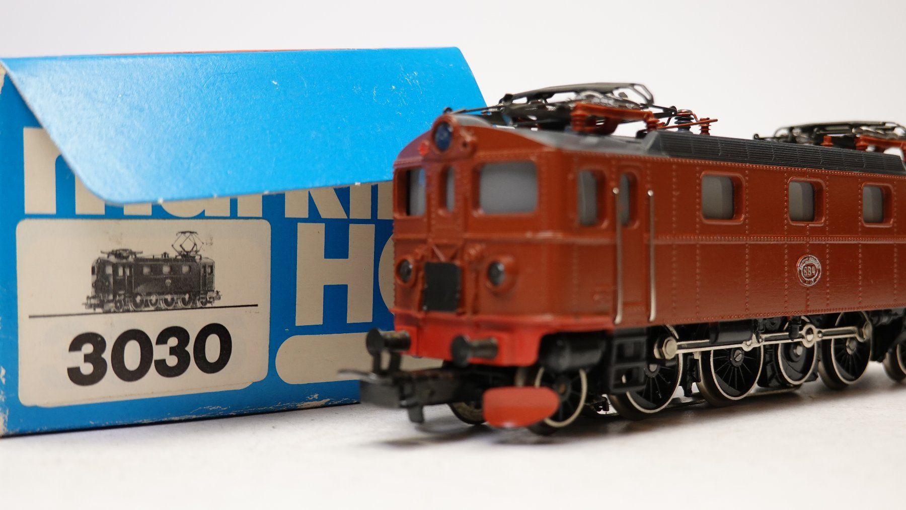 Märklin Modellini di ferrovie: e4 Märklin 3030D SJ BR Da E-Lok braun – Usato da Thun venduto da evinka_gmbh
