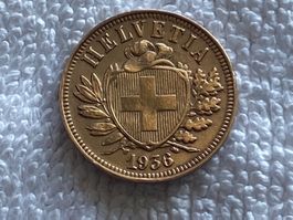2 centimes/Rappen 1936