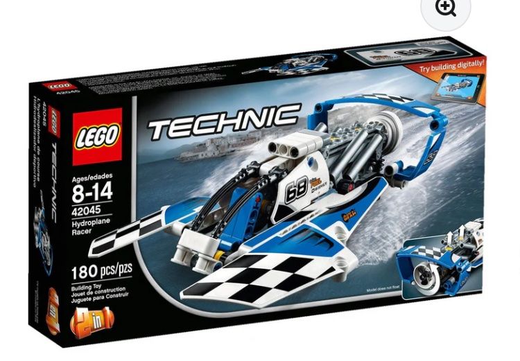 Lego Kit di costruzioni: Lego Technic RENNGLEITBOOT (fehlen Teile) ab CHF 1.- – Usato da Siegershausen venduto da Bubsi83