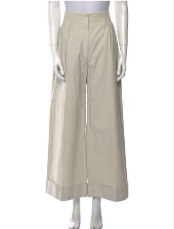 stella mccartney wide leg hose helles beige