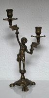 Kerzenständer, antik, für 2 Kerzen