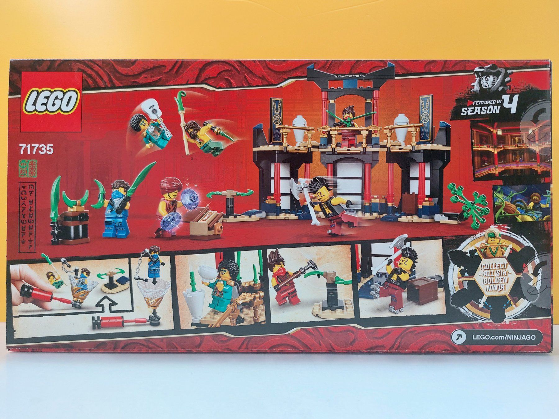Lego Kit di costruzioni: LEGO Ninjago 71735 Turnier der Elemente NEU – Nuovo e nell'imballaggio originale da St.Gallen venduto da TinasBauundSpiel 2