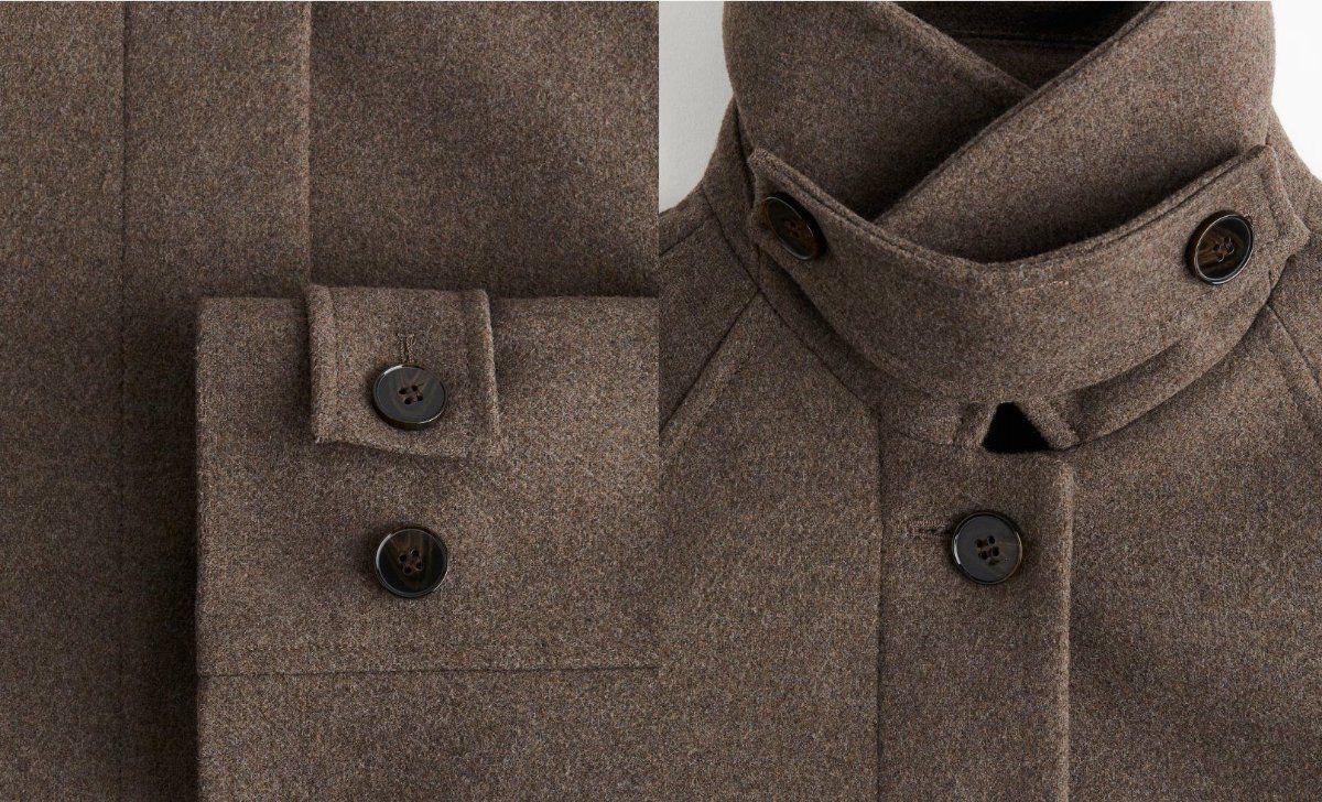 H&M Cappotti: H&M Mantel mit Bindegürtel - Braun - neu – Nuovo e nell'imballaggio originale da Stallikon venduto da ulv_k7jj 2