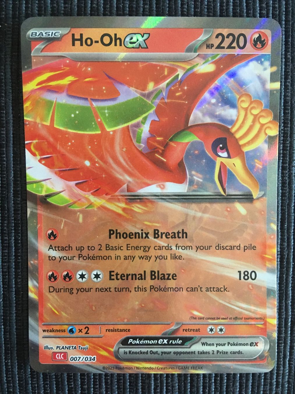 Pokémon Sammelbilder & Trading cards: Pokemon Ho-oh EX CLC Classic Collection – Neu (gemäss Beschreibung) aus Wabern von Collectfun
