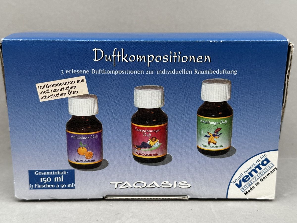 Venta Luftreiniger: TAOASIS Duftkompositionen 3x50ml Raumduft Set ätherische Öle – Neu und originalverpackt aus Zürich von Nobs1 1