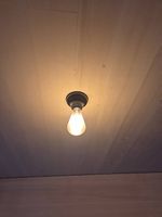 4x schlichte Deckenlampen inkl. Philips Hue Glühbirnen