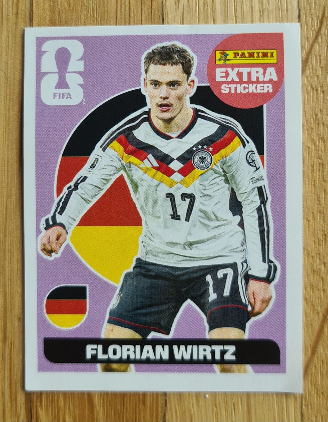 Panini Sammelbilder & Trading cards: Panini WM 2026 - Extra Sticker Florian Wirtz – Gebraucht aus Grosswangen von Spieler10