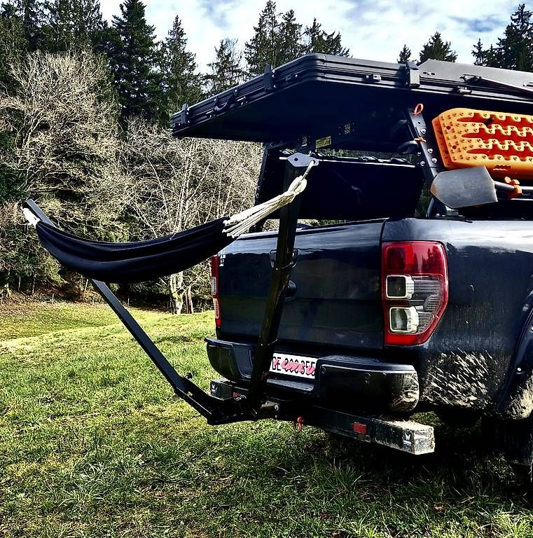 Supporti a parete: Heck-Hängemattenhalterung SwingAway – Usato da Därstetten venduto da Alpin_eXtreme 1