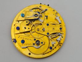 Repetition Taschenuhrwerk London Schlüsselaufzug Uhrwerk