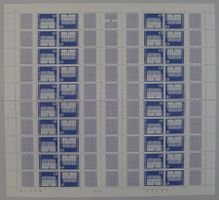 1970, S74 kompletter Bogen postfrisch **. Selten angeboten.