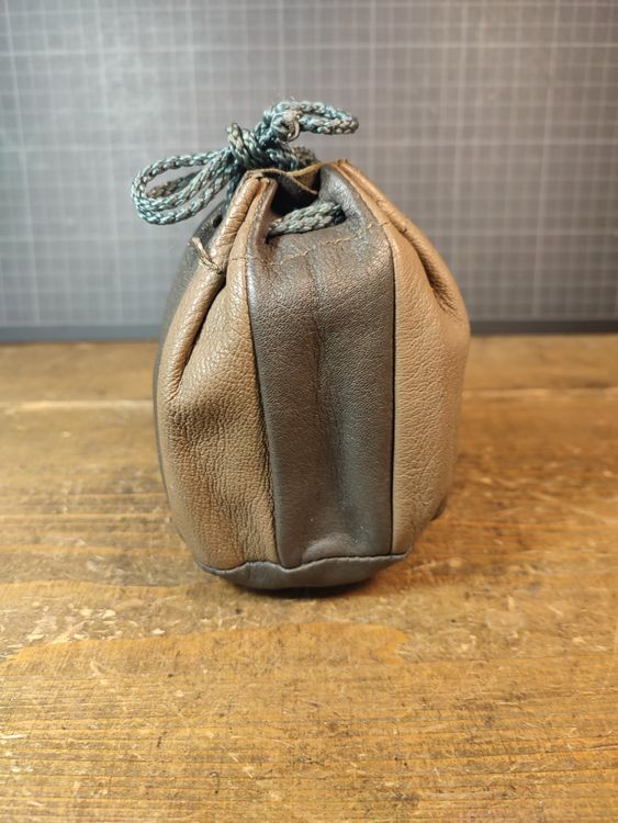Weiches Leder Tabak Etui Organizer Mit Platz Für Geld Schwarz