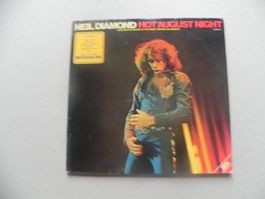 Doppel LP USA Rock Pop Sänger Neil Diamond 1973 Hot August