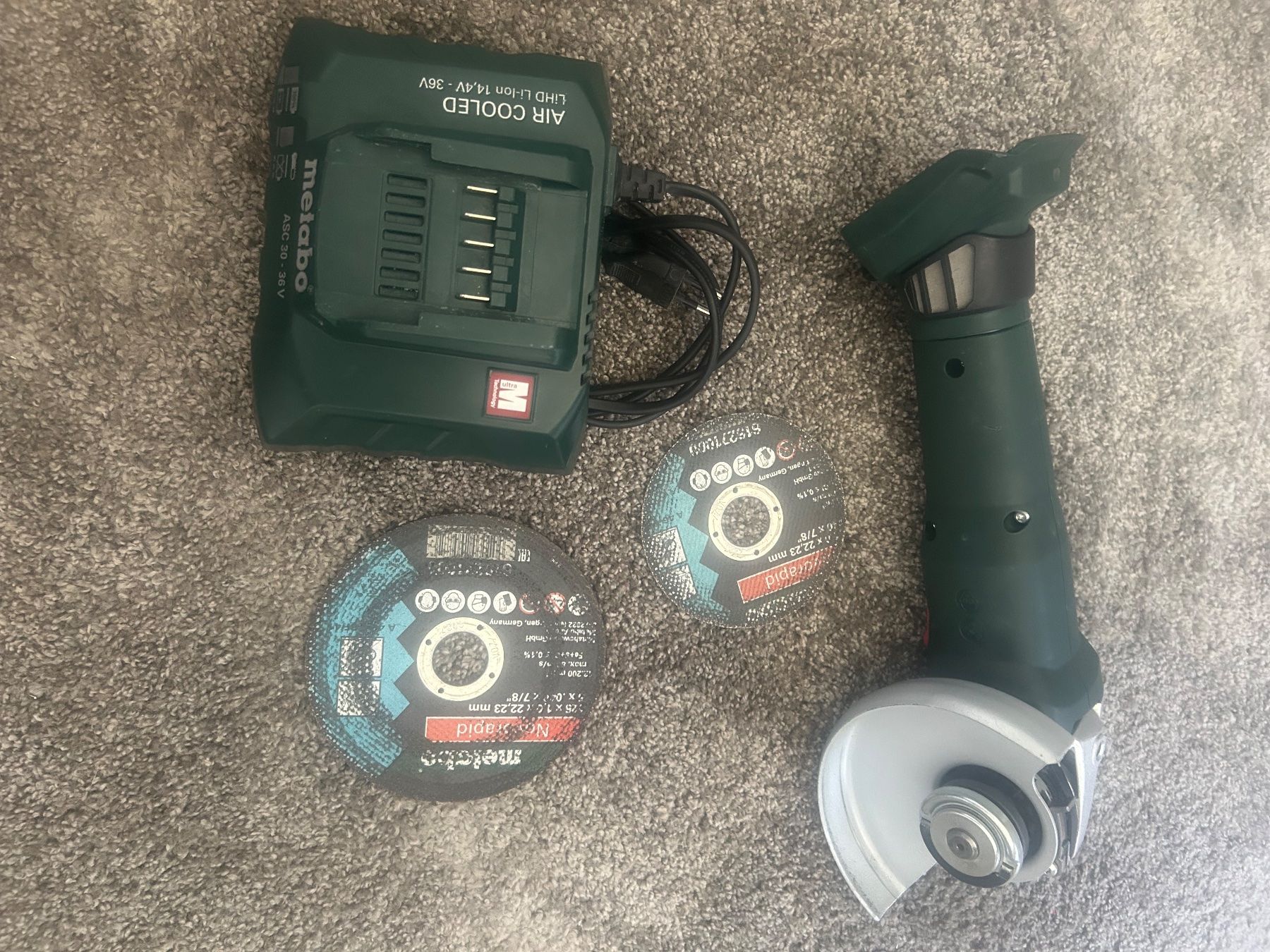 Metabo Alle Werkzeuge: Profi Trennscheibe Winkelschleifer Metabo Solo – Gebraucht aus Hittnau von Oracel 5