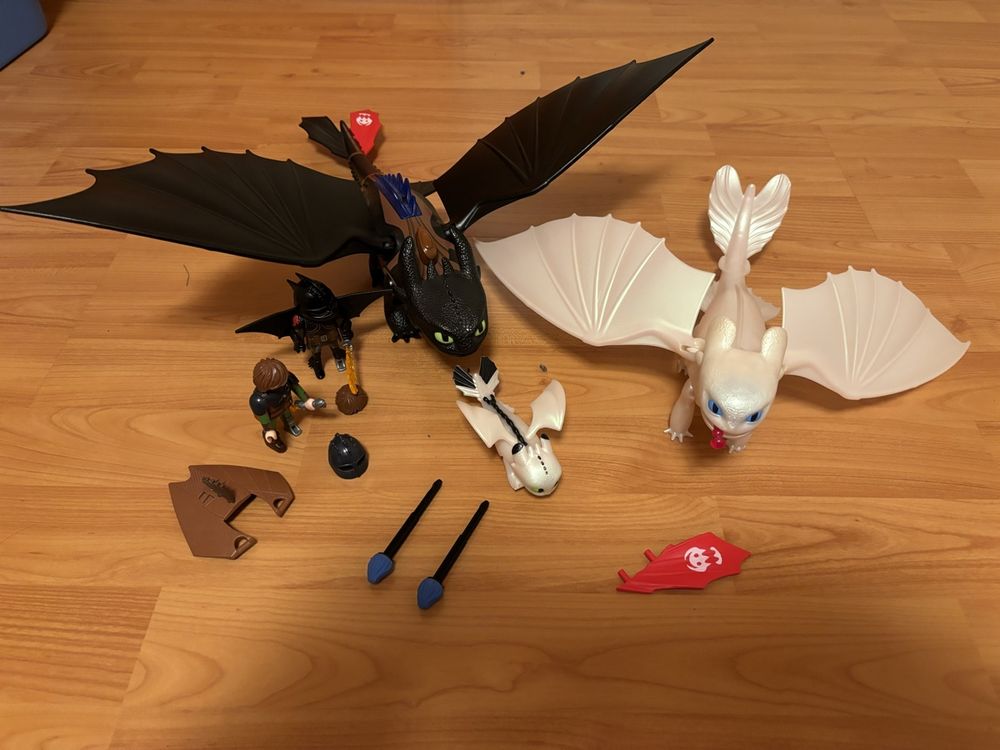 Playmobil Dragons Ohnezahn & Tagschatten (Gebraucht) in Eschenbach LU ...
