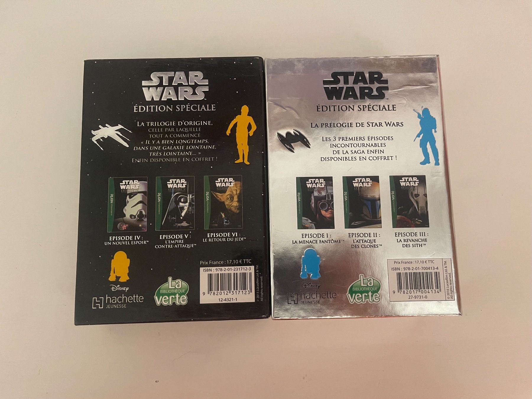 Bücher: Coffrets Star Wars Édition Spéciale La Bibliothèque Verte – Gebraucht aus Renens VD von dan_b8tt 2