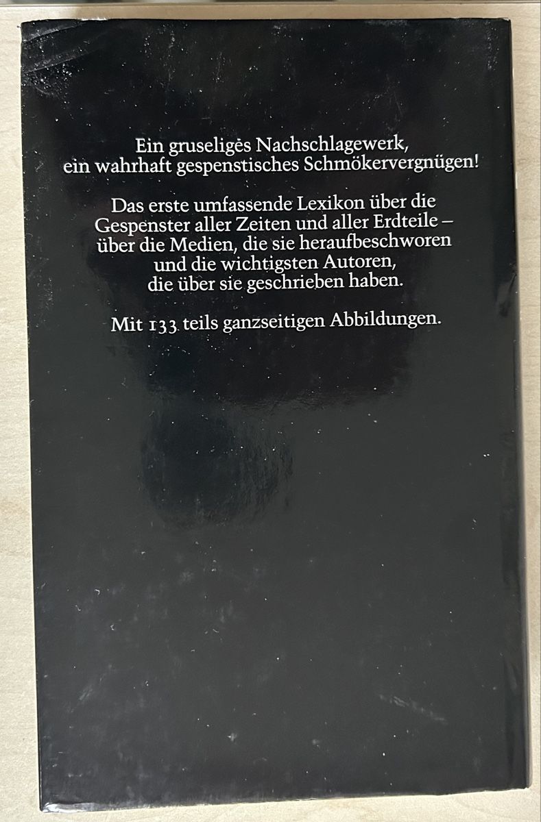 Bücher: Geister/Gespenster Lexikon – Gebraucht aus Reinach BL von Linda013 1