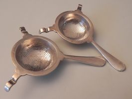 2 Teesieb/Teefilter CHRISTOFLE Paris