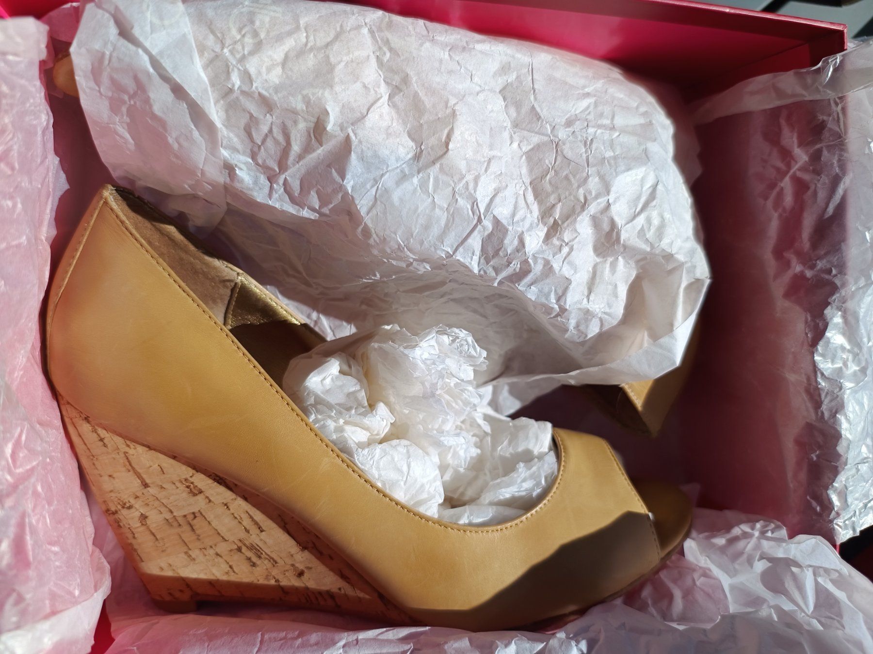 Damenschuhe: Chaussures talons compensés Appepazza beige T38 – Neu (gemäss Beschreibung) aus Genève von Brachiopode 9