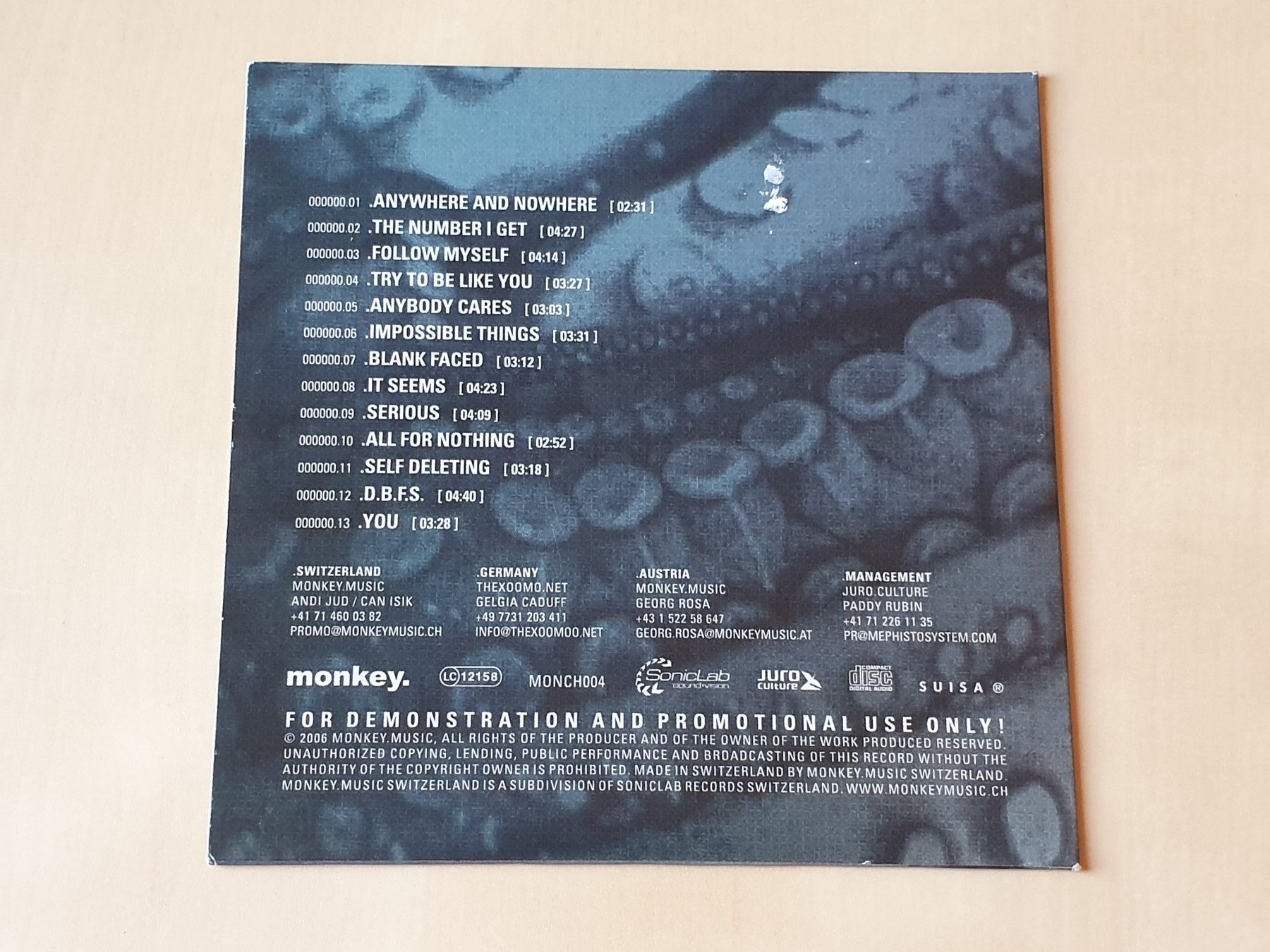 CD: Mephistosystem Endless Crawl – Usato da Stansstad venduto da collectorsshop 1