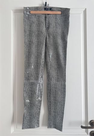 J Brand Leather Python Like Jeans