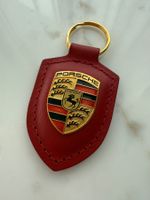 Porsche Schlüsselanhänger Wappen, Rot