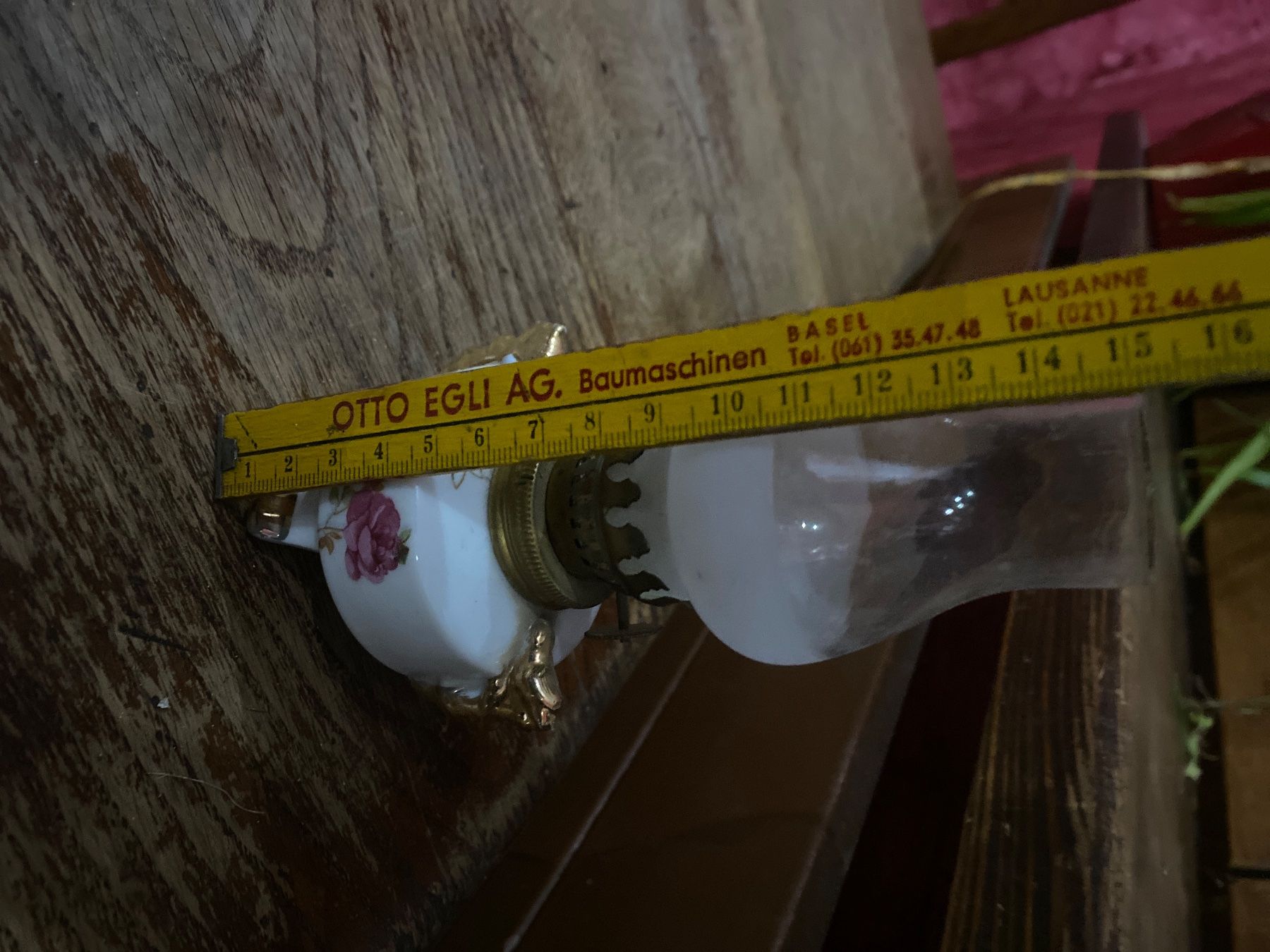 Lampade: Lampe pétrole ancienne – Usato da Lajoux JU venduto da Briard0 2
