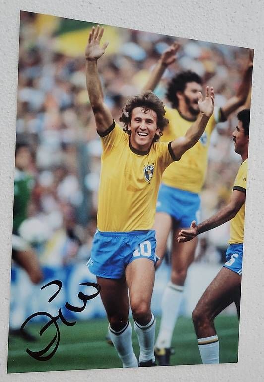 Autographes: Zico - Brasilien – D'occasion à Zürich par mag_y68h 2
