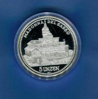 (2354) 5oz Silber 1992 Madonna del Sasso