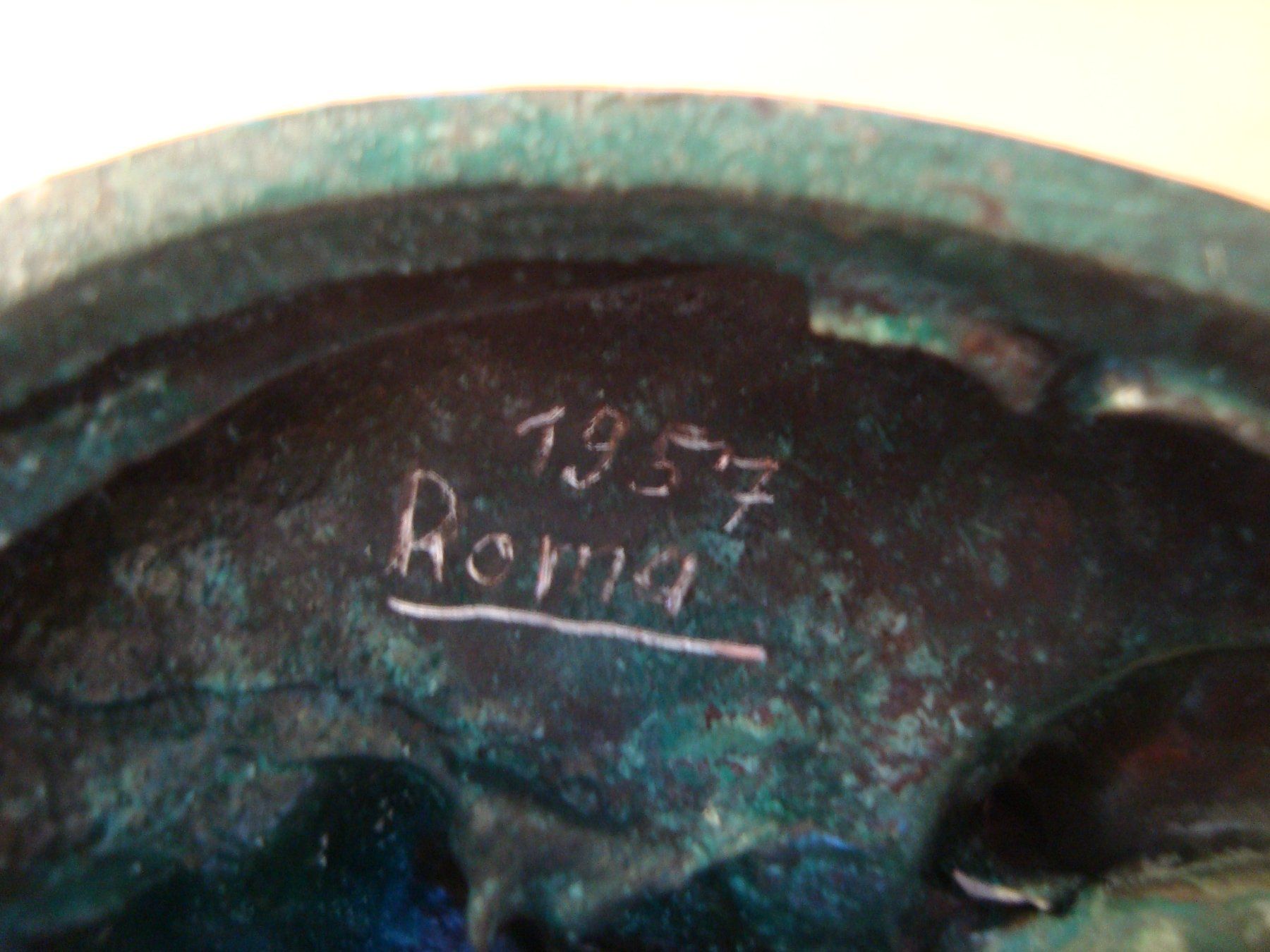 Statuette: Figur Diskuswerfer bronziert – Usato da Vordemwald venduto da tinumesser 3