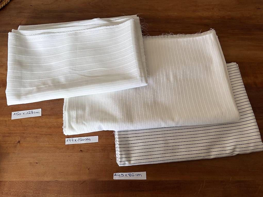 Tessuti: Stoffpaket: 3 grosse Stoffe – Usato da Samstagern venduto da TAAF