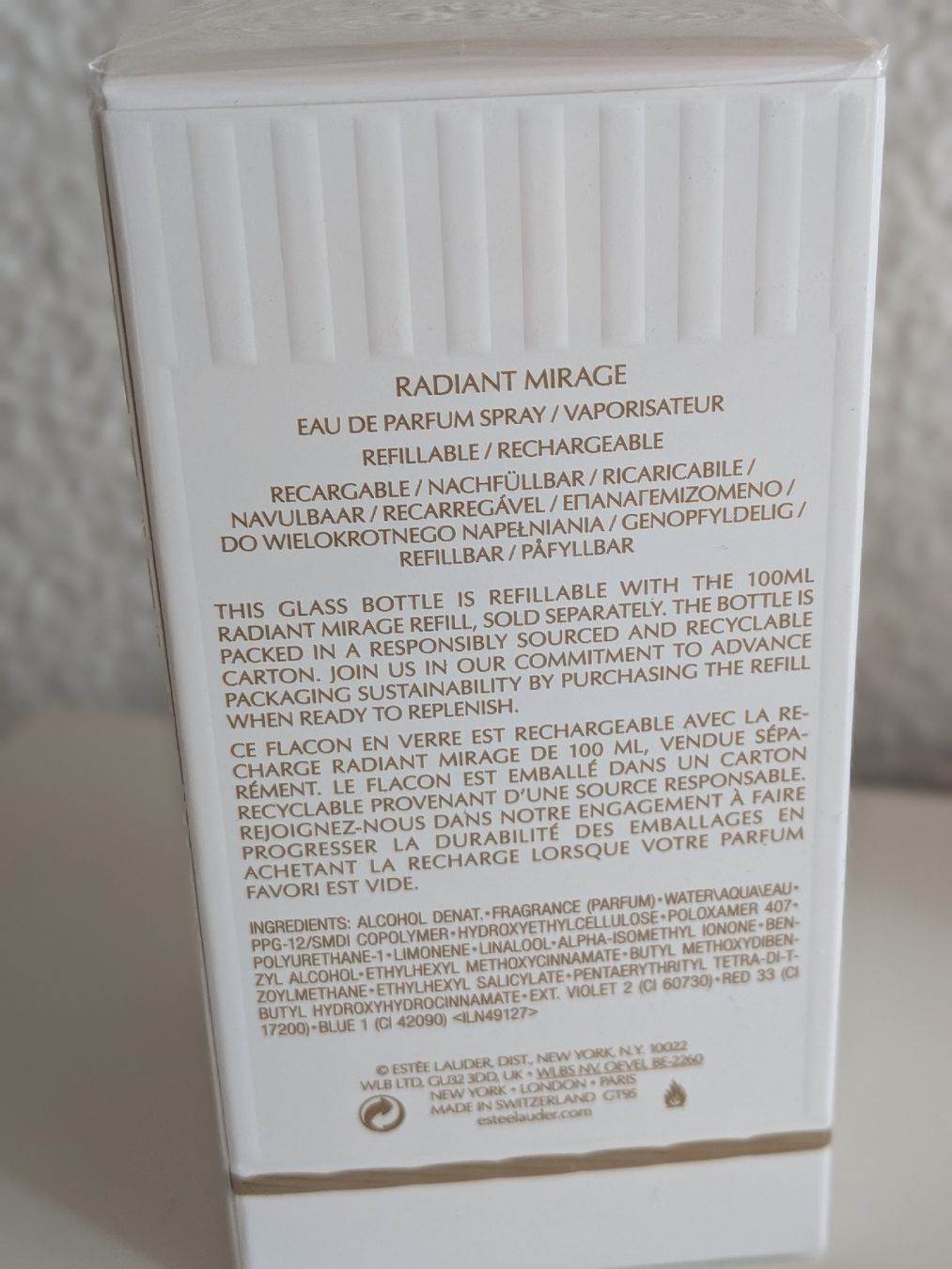 Estée Lauder Profumi & Eau de Toilette: Radiant Mirage by Estee Lauder - 40 ml EDP – Nuovo e nell'imballaggio originale da Schindellegi venduto da madhan 1
