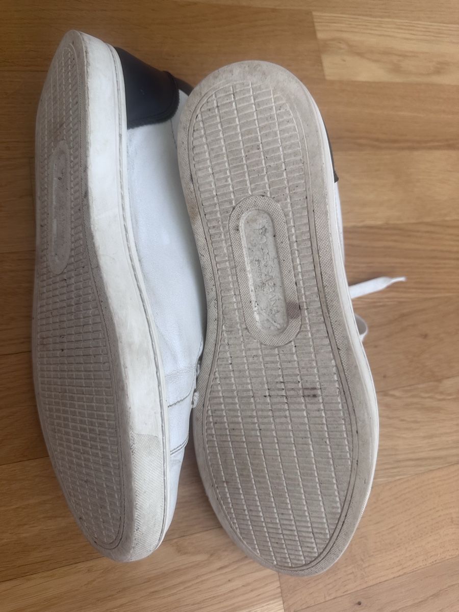 Dolce & Gabbana Scarpe da uomo: Dolce & Gabbana Leder Sneaker weiss Gr.45 – Usato da Wollerau venduto da Finkenwurf 2