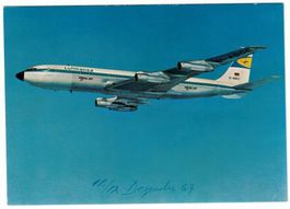 Boeing 707 Intercontinental Jet Lufthansa, datiert 1967
