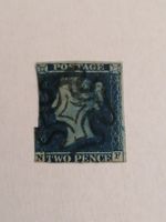 Two Pence Blue 1841, Platte 3 