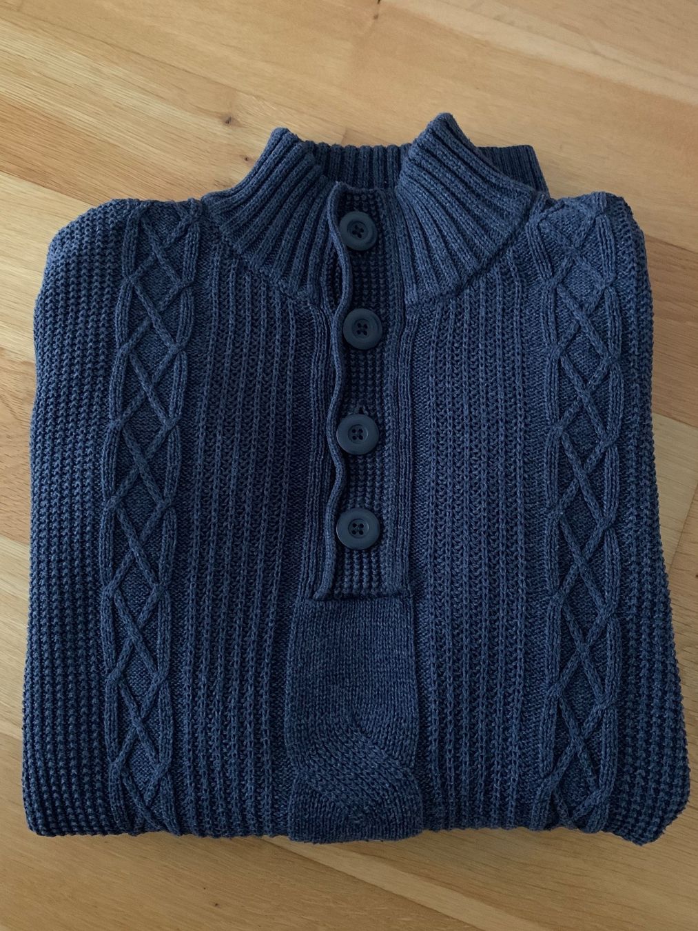 Man Pulls & Sweat-shirts: MAN Pullover Troyer in blau Gr. L – D'occasion à Kreuzlingen par shopaholicatheart_3 2