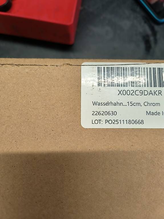 Rubinetteria: Mischbatterie 150mm Wandmontage – Usato da Schachen b. Reute venduto da Oberegg1 4