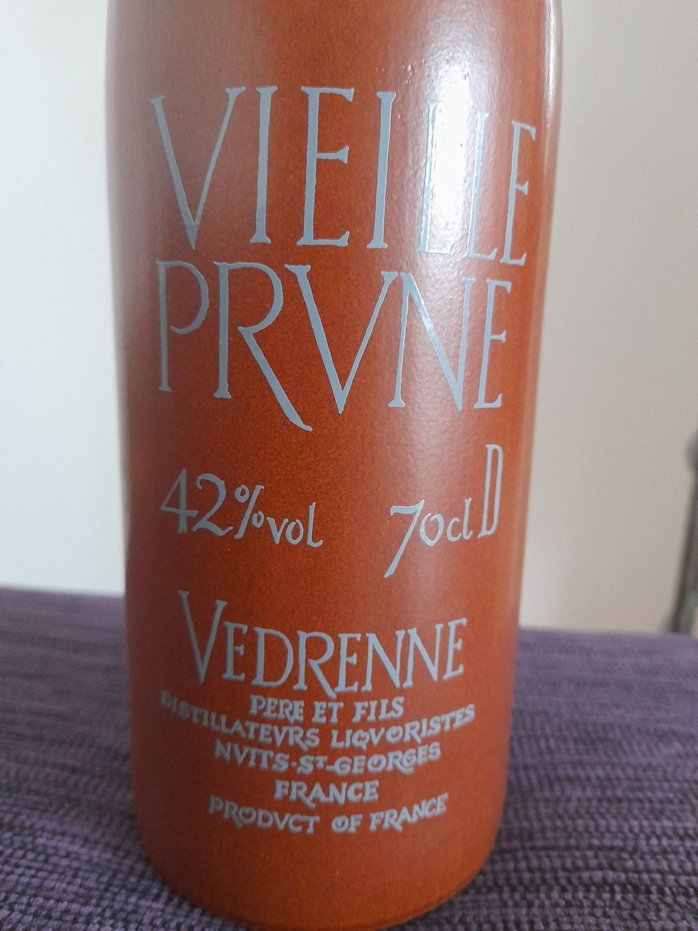 Bevande alcoliche: Vielle Prune Vedrenne 42 % Alk. – Nuovo (secondo la descrizione) da Olten venduto da Sonntag.33 1