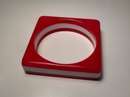 Armreif Armring Vintage Resin Bakelit 70er
