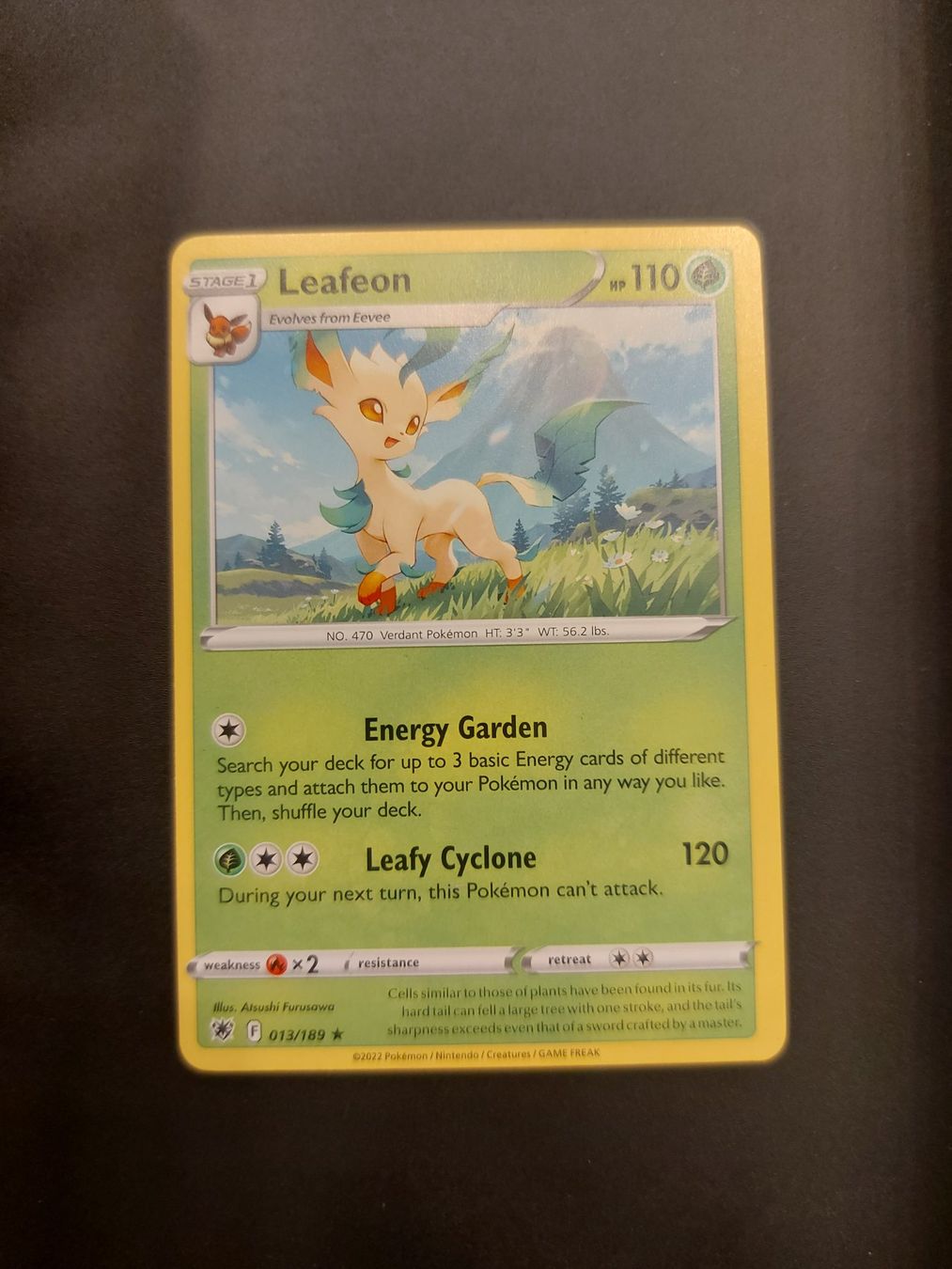 Pokémon Cartes à collectionner: Leafeon #013 Astral Radiance EN – D'occasion à Biasca par Sara_Poke123