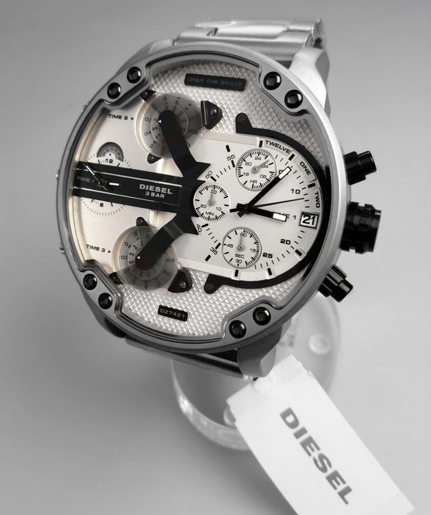 Diesel Orologi: Neue Diesel DZ7421 Mr. Daddy 2.0 Herren Uhr Big Size Format – Nuovo e nell'imballaggio originale da Bischofszell venduto da Salechannel